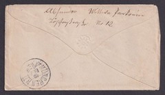 GERMANY 1885, Stempless cover from Spremberg to Munich