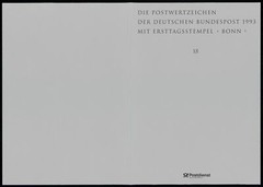 GERMANY FOLDER 1993/18 COBURGER CONVENT