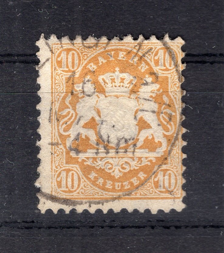 Bayern 29Yb Color-60EUR (y75126) Stamped Genuine Example Image