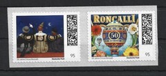 Germany APR 2026 Special Issue 50 Years of Roncalli Circus Theater MNH Pair Roll
