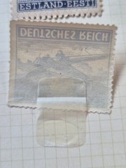 7 Vintage German Military Airmail Parcel Post Stamps Feldpost 1941 – 1950 WWII