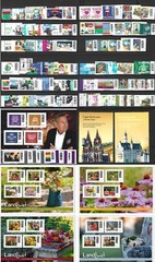 GERMANY 2024 Complete Year CONM+PERM+SPECIAL+SELFADH+SS+BOOKLETS MNH HCV !