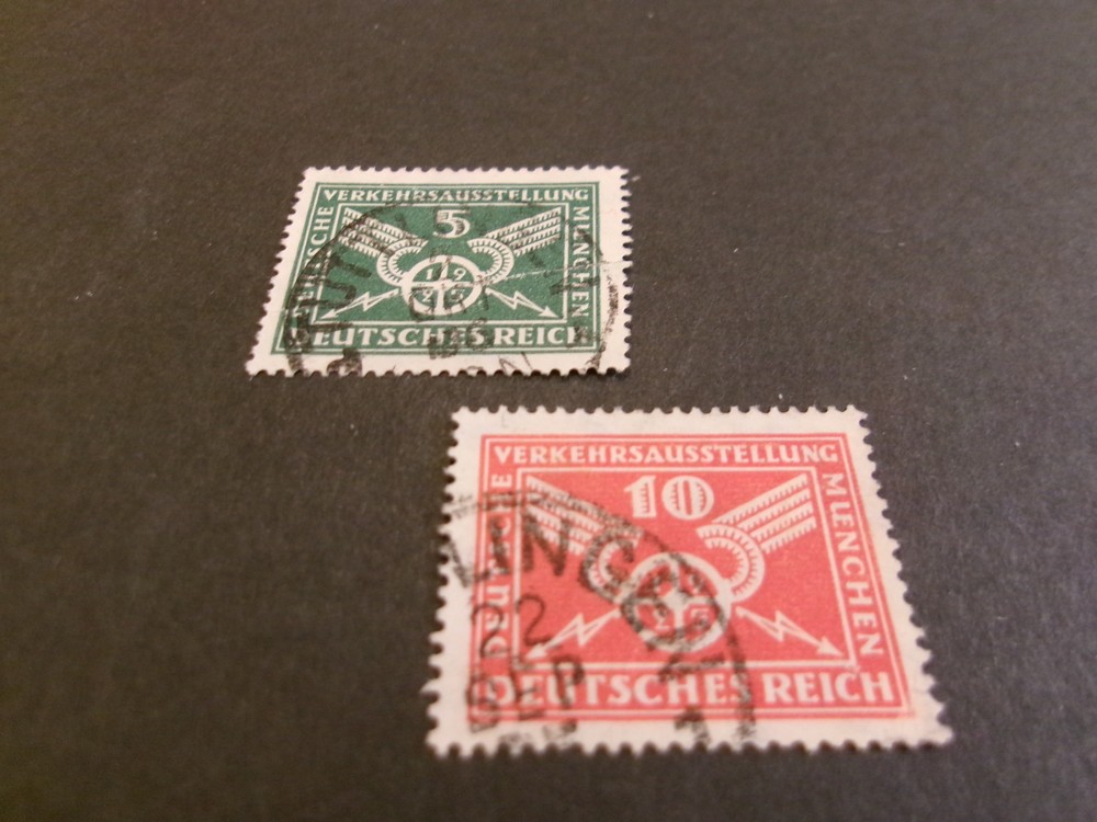 Germany #345-46 Used – WDWPhilatelic (N6Y) (4/26)