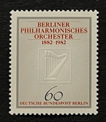 Travelstamps: 1982 Berlin Germany Stamp Scott #9N471 – Philharmonic 750th MNH OG