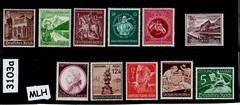 MLH stamp collection Regular postage Third Reich WWII era Germany #3103a