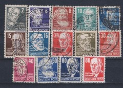 Germany Famous People set 1945 A-2