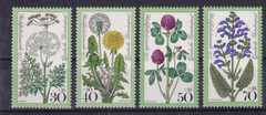 Bundesrepublik MNH ** 949-52 Scott B542-5 Flowers