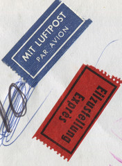 Germany 1991 Express Airmail Cover Munich–New York High-Value Franking