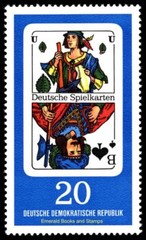 EBS East Germany DDR 1967 – Historic Playing Cards – Michel 1298-1301 MNH**