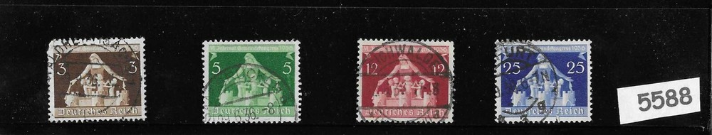 Stamp set / 1936 complete / Germany International Congress of Municipalities