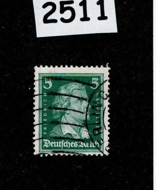 Used Stamp Sc 353 Friedrich von Schiller 1926-1927 German republic #2511