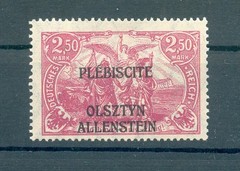 Allenstein 13c BPP Color Postfrisch BPP Signature (y72444)