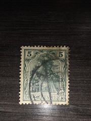 Set of Vintage Unique German Stamps from 1901 – 1910!!