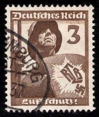 1937 Germany Deutsches Reich set Michel 643-645 Scott 481-483 used