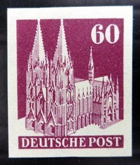 GERMANY 1948 – 60pf Imperf U/M Cat Nichel 93 Approx £170 SALE PRICE NL656