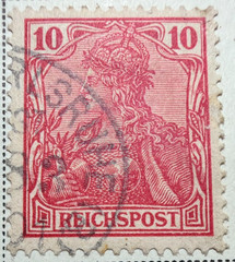 Germany Lot of 20 1889 – 1900 Stamps (SC 46-63, 46a)