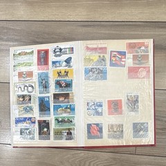 East Germany (DDR) Used Postage Stamp Collection Lot in Album, Various Topics
