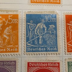 Germany Bund etc vf used MH MNH collections in High CAT
