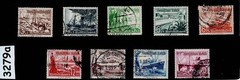Used Stamp set B107-115 1937 Germany Third Reich Winter relief fund #3279a