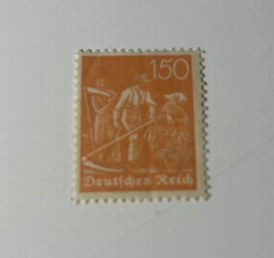 1922 Germany DR Deutsches Reich 150pf Stamp Scott #175 MNH OG