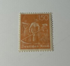 1922 Germany DR Deutsches Reich 150pf Stamp Scott #175 MNH OG