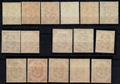 Germany Bundesrepublic Posthorn Mi#123/138 1951 MLH complete set of 16