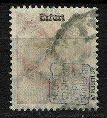 German Empire 303 OPD B (Ef) stamped, checked wine book BPP, Mi. 110,-