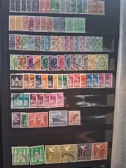 pre, during and post ww2 german stamps