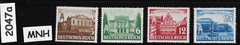MNH stamp set Sc 498-501 Third Reich Germany 1941 Leipzig Spring Fair #2047a