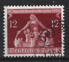 Germany 1936 #473-76 6th International Congress of Municipalities – VF Used