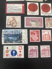 West Germany Used 35 Stamps 1977,1978, F/VF Condition,See Photos