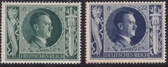 Authentic Stamp Germany Selection 1943 WWII Military Hitler 54th MNH