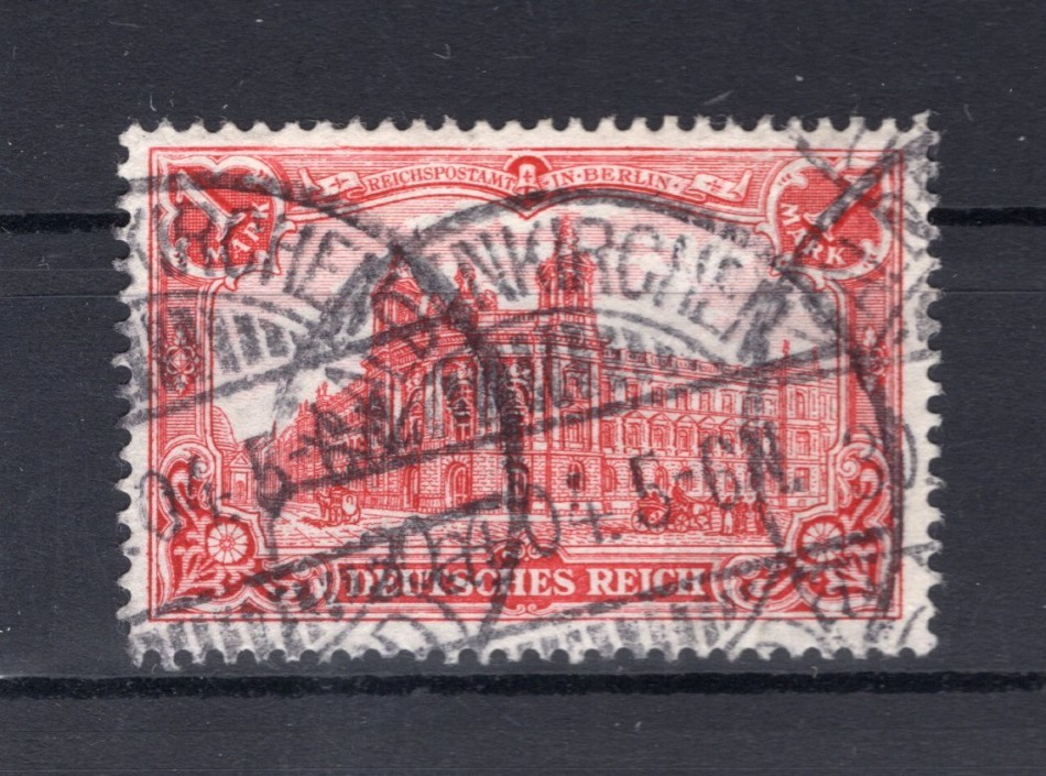 DR-Germania 78B PERFORATION Stamped BPP 35EUR BPP Signature MICHEL 78B