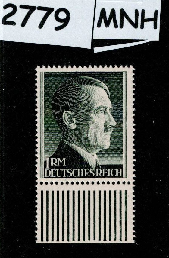 MNH stamp Sc 524 Adolf Hitler Third Reich era 1RM Perf 14 WWII Germany #2779