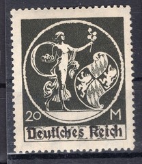 Dr-Infla 138II Closed R ** Mnh Postfresh 200 Eur (Fa0025)