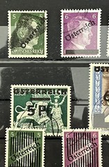 AUSTRIA – DEUTSCHES REICH WWII – 1945, Wiener Aushilfsausgabe, Overprint – USED