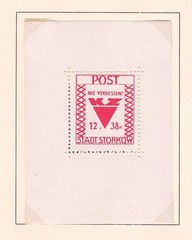 Stadt Storkow – 1946, Souvenir sheet, Victims of Fascism, MNH