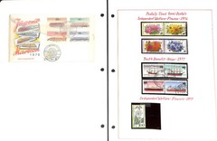 Germany Stamp Collection in 60 Page Album, 1954 to 1979 Postally Used