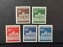 Germany # 952 – 956 MNH* 2026 Scott Catalogue Value $ 11.70