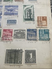 Germany Airmail Flugpost And Berlin Posthorn Issues Lot WWII & Postwar Page