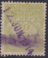 Lot Stamp Germany Revenue Stemple Selection Used