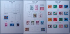 Germany Berlin 1948-1990 Postage Stamp Collection in Album Used Mint LH