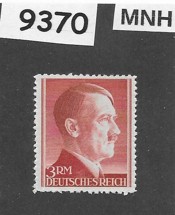 MNH stamp 3RM Adolf Hitler / Third Reich Germany / Sc 526 Perf 12.5 #9370