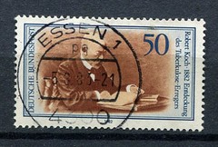 Germany – BRD : Robert Koch stamp from 1982 – used