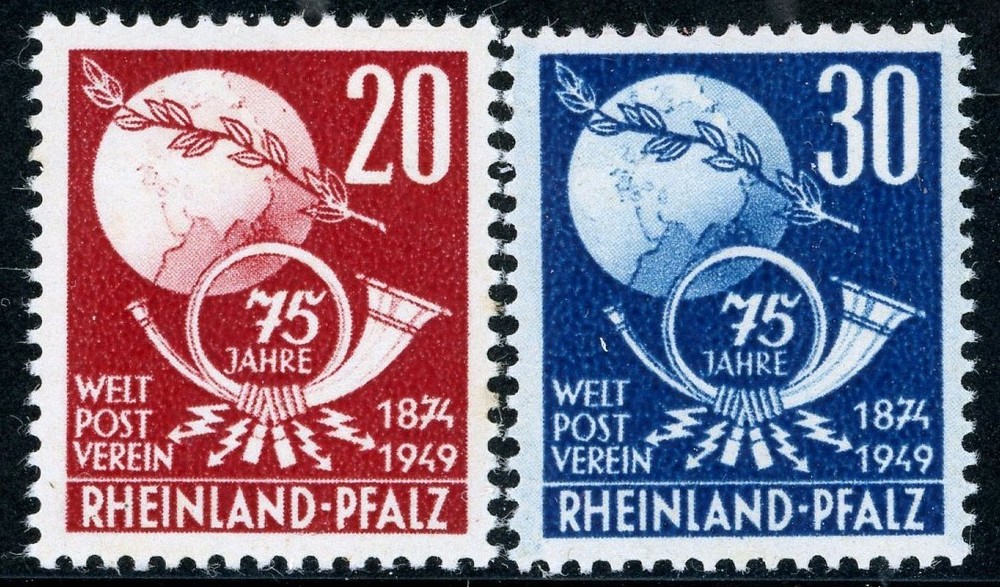 Stamps Germany, Scott # 6N41-6N42 Mint VLH, complete set