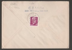 GERMANY DDR 1970 TWO FIRST DAY COVERS EMBLEM WITH FLAGS OF EAST BLOCK NATION