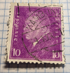 GERMANY 1927 TO 1930 14 STAMPS 2 DUPLICATES