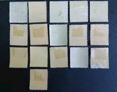 1945 A.M.G. ISSUES GERMAN PRINT POSTAGE STAMPS “VERY RARE” MINT HINGED 80Pfg