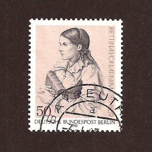 [1662] Berlim, 1985, Good Used, Bettina von Arnim, Writer