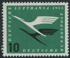 Bund Philotax 0096-002/206 Plate Error Postfrisch U Upper Left Notched